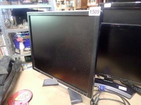 Dell 18" computer monitor. Not available for in-house P&P