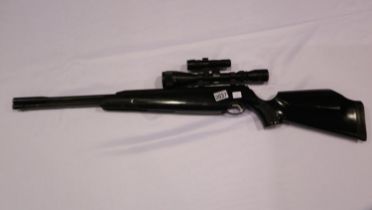 Air Arms TX200 .22 with Hawke scope and ultra fire gun light. UK P&P Group 2 (£20+VAT for the