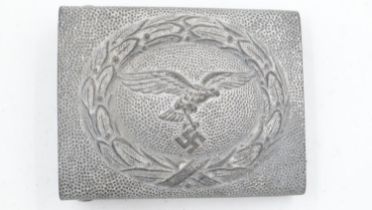 WWII German Luftwaffe enlisted mans/NCO’s buckle, marked CTD for Christian Theodore Dicke,
