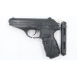 P25 Blowback pistol with clip. UK P&P Group 1 (£16+VAT for the first lot and £2+VAT for subsequent