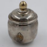 WWII German Veterans Association sugar pot. UK P&P Group 1 (£16+VAT for the first lot and £2+VAT for