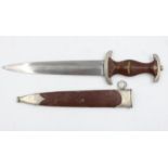 Third Reich SA Dagger with rare 1935 makers mark C. Eppenstien-Sohn. Gruppe Marked Wm for