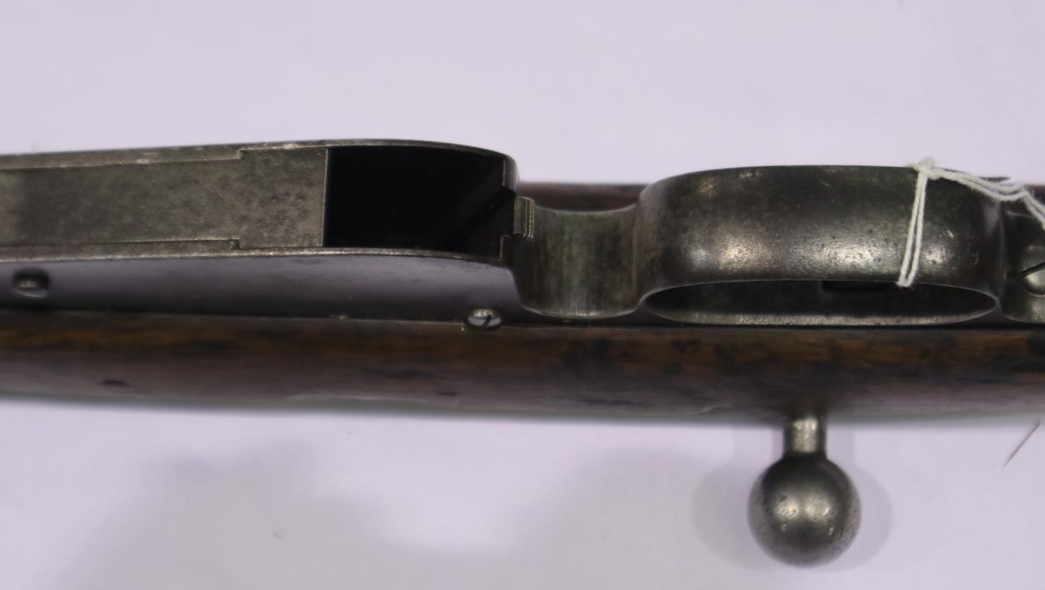 An Austrian Mannlicher M1886 obsolete calibre 11mm bolt-action rifle, bearing Chilean registration - Bild 5 aus 7