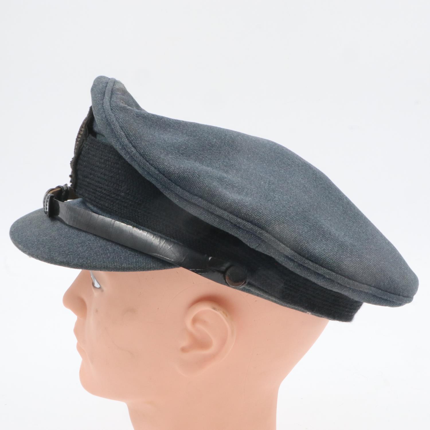 WWI British RAF officers cap with Polish Airforce officers bullion badge. UK P&P Group 2 (£20+VAT - Image 2 of 6