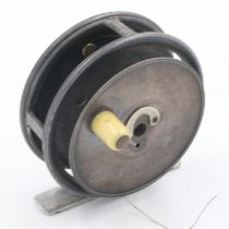 Hardy Bros Ltd, Unique fly fishing reel. UK P&P Group 1 (£16+VAT for the first lot and £2+VAT for