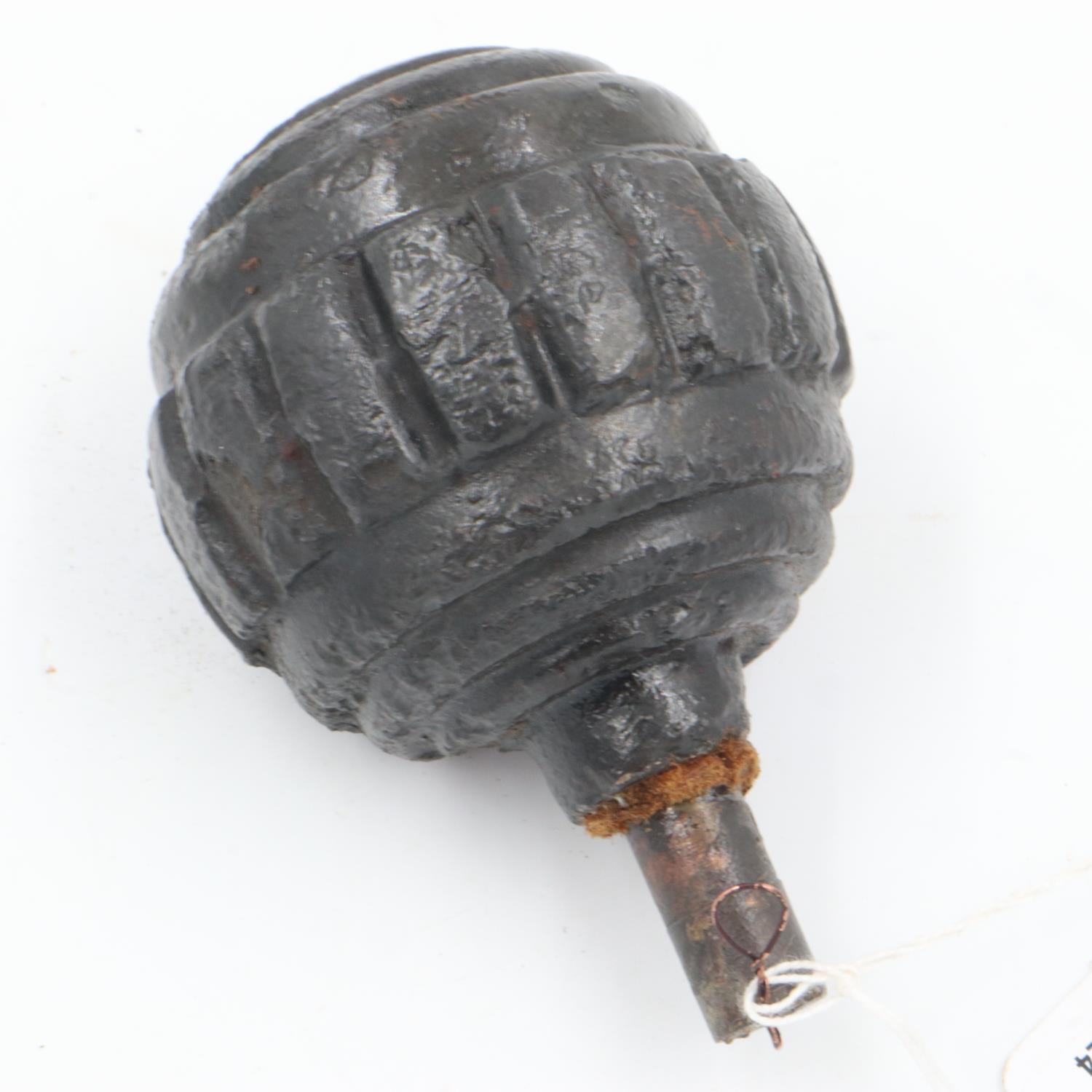 Cutaway Imperial German 1915 Pattern Kugal Grenade. UK P&P Group 2 (£20+VAT for the first lot and £ - Image 2 of 2