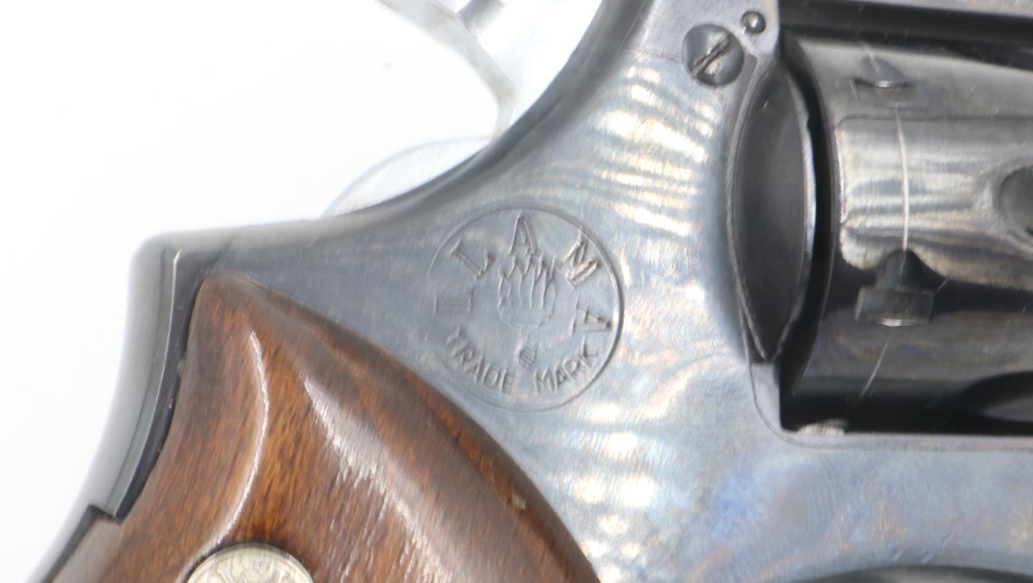 Llama Comanche III 357 Magnum revolver, with EU deactivation certificate no 182181. UK P&P Group - Image 4 of 6