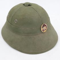 Scarce Indo-China period Vietnamese Viet-Minh Helmet circa 1950’s. These are a slightly different
