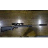 Express XP Tactical .177 air rifle with canvas slip. UK P&P Group 3 (£30+VAT for the first lot