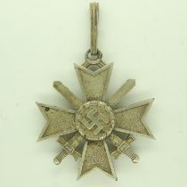 WWII period Tailors Copy War Merit Knights Cross for everyday use. UK P&P Group 0 (£6+VAT for the