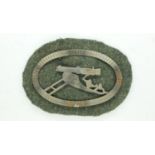 WWI German Heavy Machine Gunners badge. UK P&P Group 0 (£6+VAT for the first lot and £1+VAT for