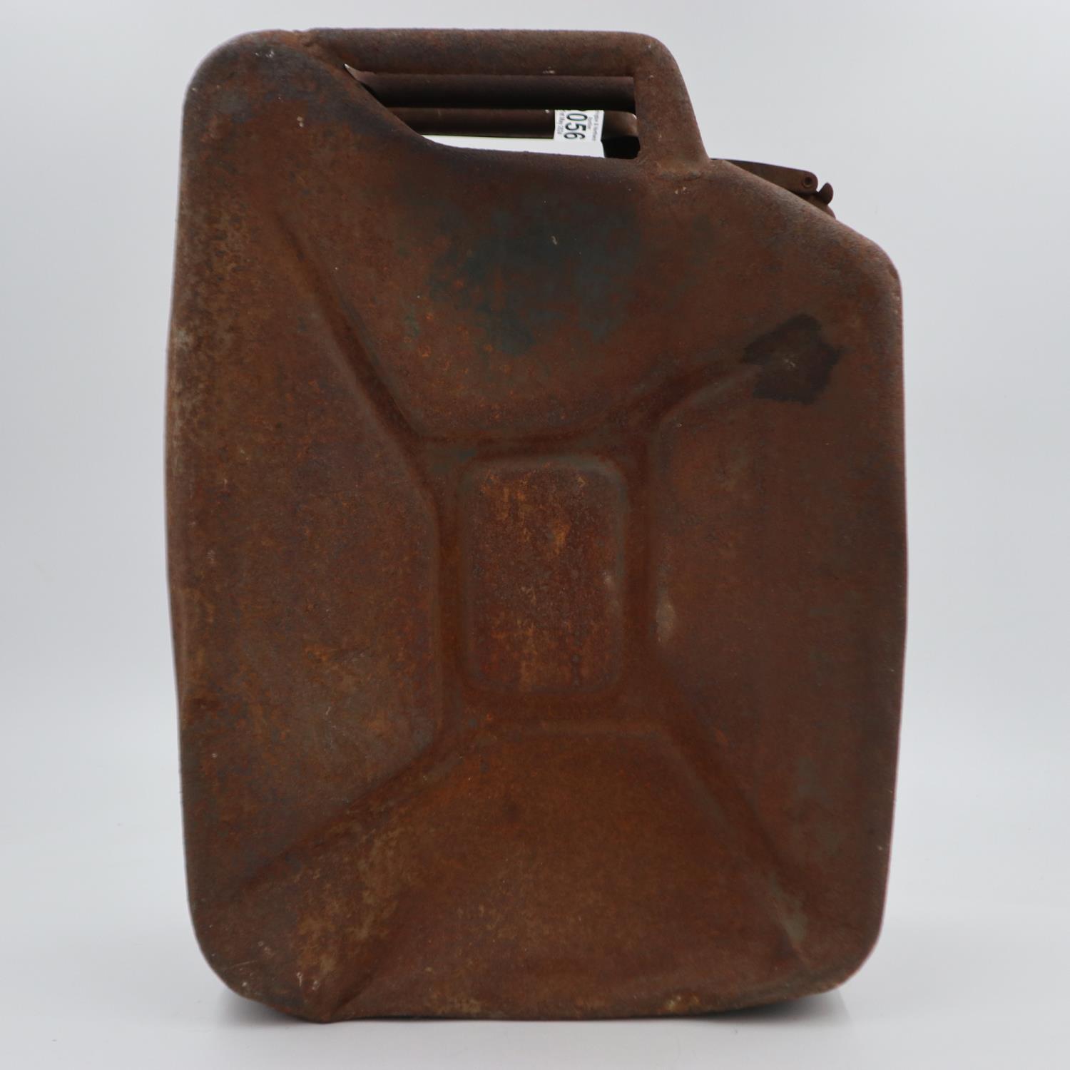 Waffen SS Jerry can, found in a flea market the Czech Republic, “Nafta” (Czech "oil) written on - Image 5 of 6