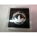 Weed is the question, 50p commemorative coin in case/ UK P&P Group 0 (£6+VAT for the first lot