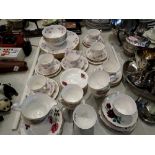 Thirty piece Gainsborough tea service and a quantity of Royal Windsor/Crown Royal. Not available for