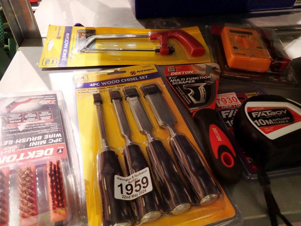Collection of new tools. Not available for in-house P&P