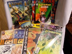 Thirty mixed comics including Wildstorm and Harrier. UK P&P Group 2 (£20+VAT for the first lot