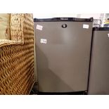 Tefcold TM40 black mini drinks fridge. This lot is offered for sale on behalf The Brabners Charity