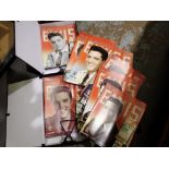 Seventy Elvis Presley magazines in good condition, numbers 21-90. Not available for in-house P&P