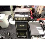 Marshall MS-4 micro stack in box. Not available for in-house P&P