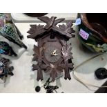 Single weight Black Forest cuckoo clock. Not available for in-house P&P