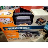 Black & Decker multipurpose tool kit with accessories. Not available for in-house P&P