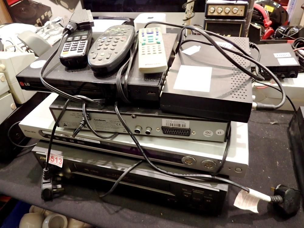 Mitsubishi four head Pacific DVD player etc. All electrical items in this lot have been PAT tested