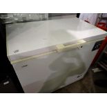 Logik chest freezer. All electrical items in this lot have been PAT tested for safety and have