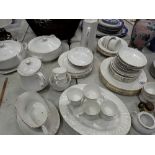 Collection of Royal Stafford, gilt edged dinner ware. Not available for in-house P&P