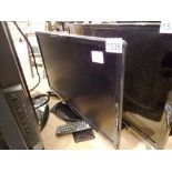 LG 22TN410V, 22" TV with power lead and remote. Not available for in-house P&P