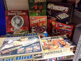 Twelve boxed games to include Matchbox container port, unchecked for completeness. Not available for