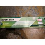 Boxed electric standby saver. Not available for in-house P&P