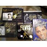 Five boxed Elvis Presley DVD sets. Not available for in-house P&P