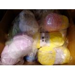 Wolans bunny baby wool, 100g/120m, thirty five balls. Not available for in-house P&P