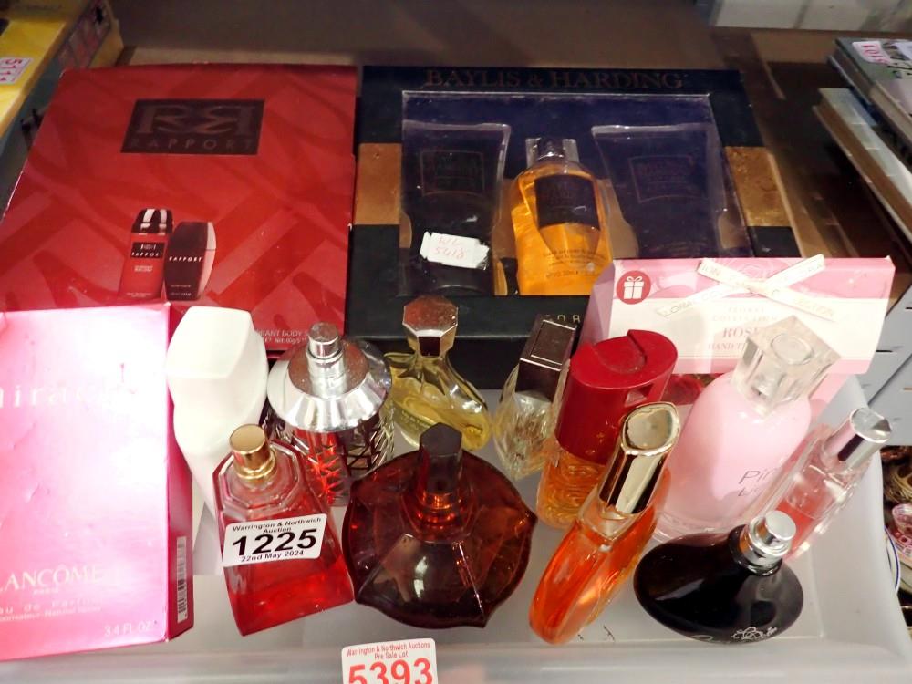 Selection of new and part used perfumes, including Lancome. Not available for in-house P&P