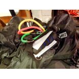 Five packs of exercise bands, new old stock. Not available for in-house P&P