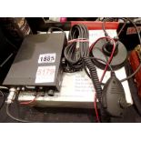 Mixed electricals, including Thunderpole T-800 CB radio. Not available for in-house P&P