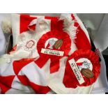 Quantity of St Helens rugby memorabilia. UK P&P Group 2 (£20+VAT for the first lot and £4+VAT for