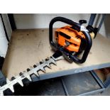 Stihl HS80 30" petrol hedge trimmer. Not available for in-house P&P