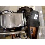 Breville toaster, gents UK 7 1/2 Bally shoes and other items. Not available for in-house P&P