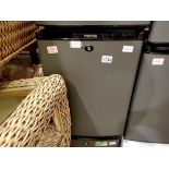 Tefcold TM40 black mini drinks fridge. This lot is offered for sale on behalf The Brabners Charity