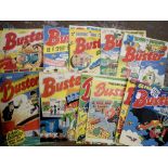 Thirty two 1990s Buster comics. UK P&P Group 2 (£20+VAT for the first lot and £4+VAT for