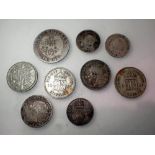 Small collection of mixed UK silver coins. UK P&P Group 0 (£6+VAT for the first lot and £1+VAT for