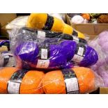 Woolcraft fashion chunky 100g/150m balls in bags of ten, fifty balls in total. Not available for