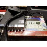 Cobra UK 20 LTD Nightwatch Soundtracker CB radio, boxed with mic and instructions. UK P&P Group