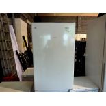Large Bosch upright fridge freezer. All electrical items in this lot have been PAT tested for safety