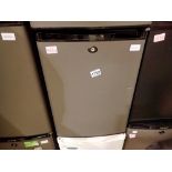 Tefcold TM40 black mini drinks fridge. This lot is offered for sale on behalf The Brabners Charity