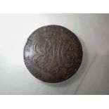 1787 Parys mining penny token, gVF. UK P&P Group 0 (£6+VAT for the first lot and £1+VAT for