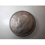 1928 silver florin of George V - VF grade. UK P&P Group 0 (£6+VAT for the first lot and £1+VAT for