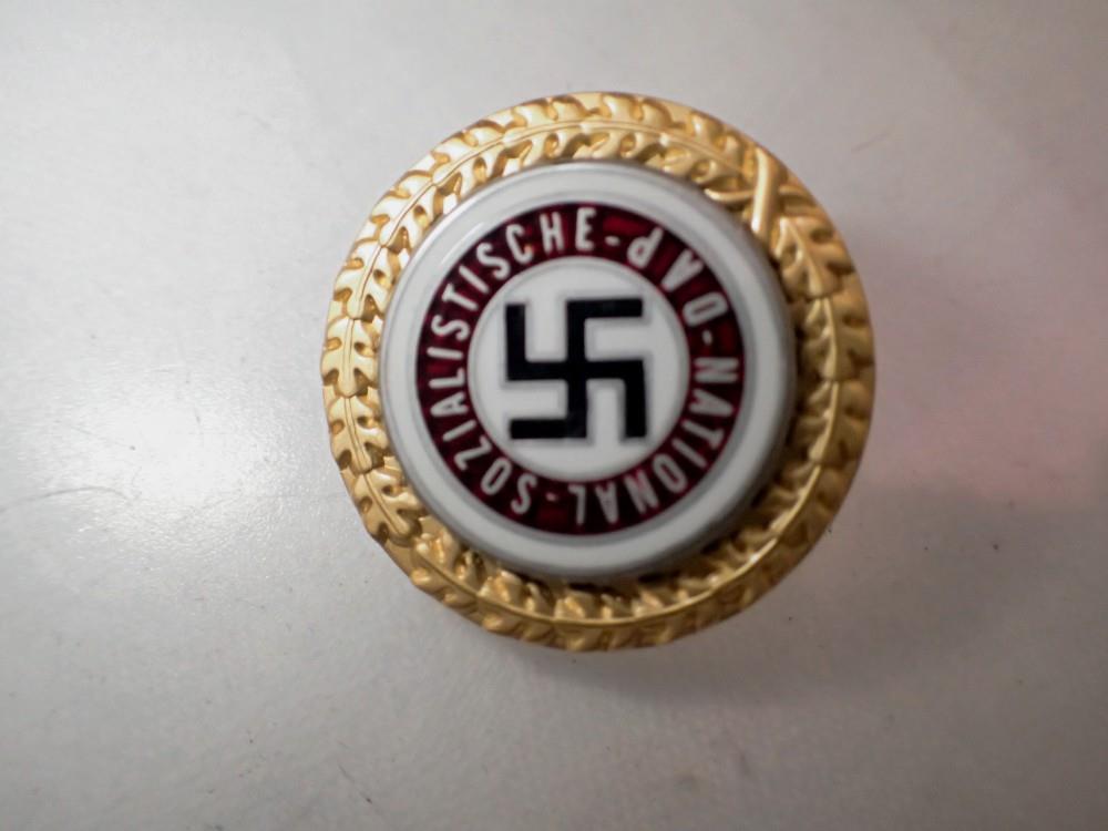 Modern NSDAP pin badge. UK P&P Group 0 (£6+VAT for the first lot and £1+VAT for subsequent lots)