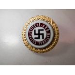Modern NSDAP pin badge. UK P&P Group 0 (£6+VAT for the first lot and £1+VAT for subsequent lots)